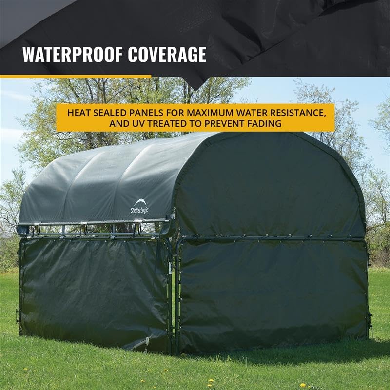 ShelterLogic 10' x 10' Enclosure Kit for Outdoor Corral Shelter