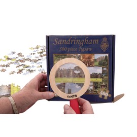 TickiT-72225 Wooden Hand Lens - Magnifying Lens for Toddlers & Children - Wooden Magnifier