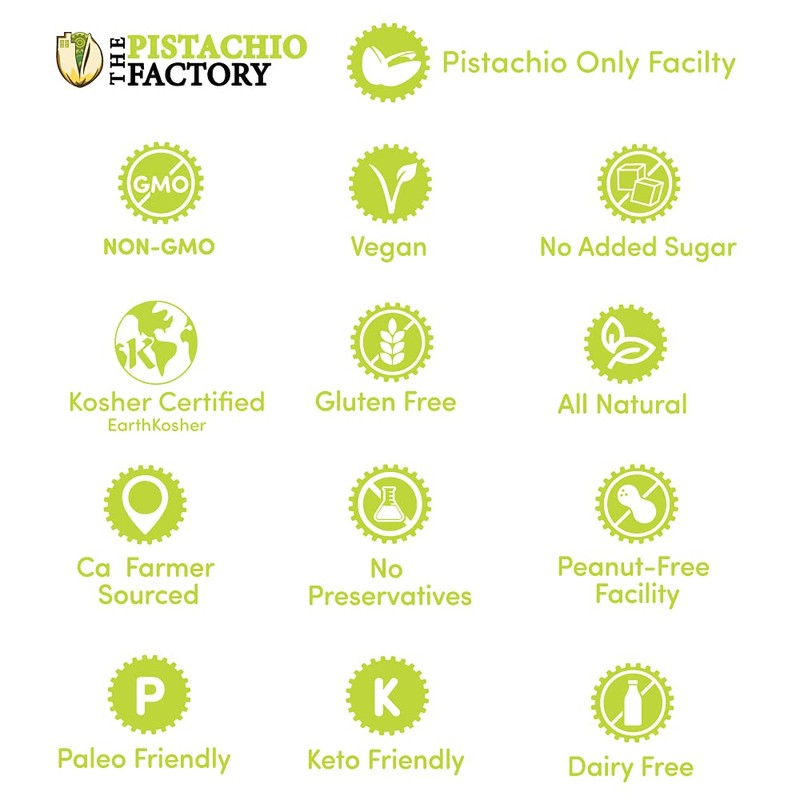 The Pistachio Factory Pistachio Paste - Pastry, Praline, Baking, Cooking,
