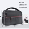 FOSOTO DSLR Camera Case Shoulder Bag for Digital Camera Large