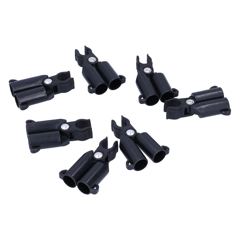 10PCS A-Type Connecting Joint Fixed Clip Plant Supports Fixing Stakes