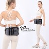 Bolsa para botella de masaje, funda para terapia de masaje,