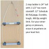 NEDA 2 Step BOAT LADDER FOLDING STAINLESS STEEL use on