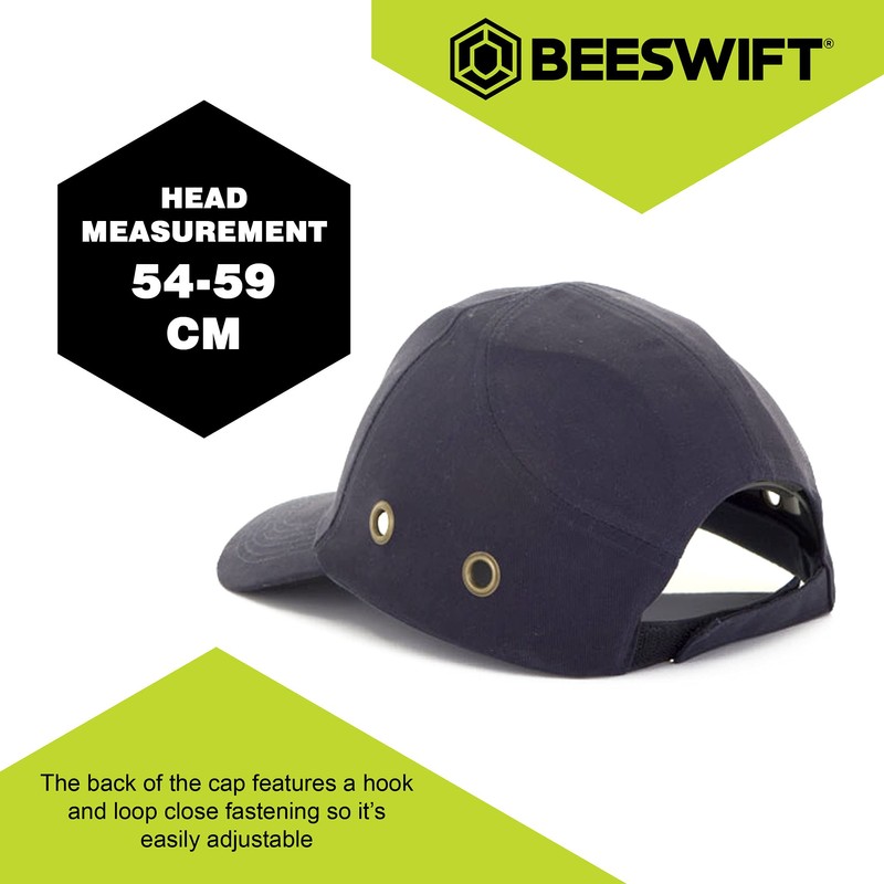 Beeswift - Safety Baseball Cap with ABS Shell for Lightweight