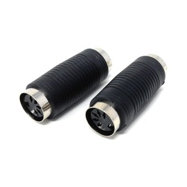 DRUT MIDI 5-Pin DIN Female to Female Coupler, Cable Joiner Adapter for Extending MIDI Connections, Gender Changer (Pack of 2)