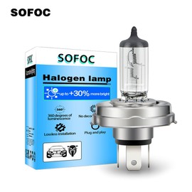 SOFOC-P45T Motorcycle/Car Headlights High/Low Beam Design 24V 100/90W Warm White Super Bright Durable 1Pcs