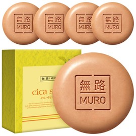 Muro Houttuynia cordata soap, 75g, 5 packs / 무로 어성초비누, 75g, 5개입