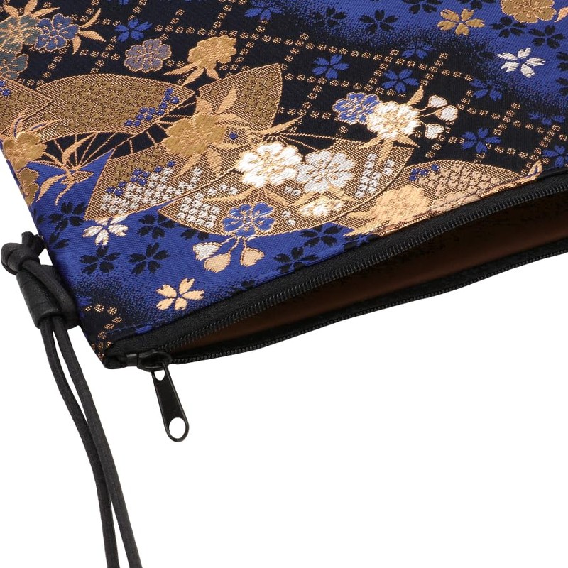 [Senitoshiin] Nishijin Textile Brocade Pochette, Sacoche, Goshuin Book, Shoulder Bag
