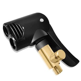xlwen Car valve lever plug, deflation and inflation in one, car valve adapter, brass, car air pumps thread nozzle, lever plug tyre inflator, for car, truck, tyre inflator etc.
