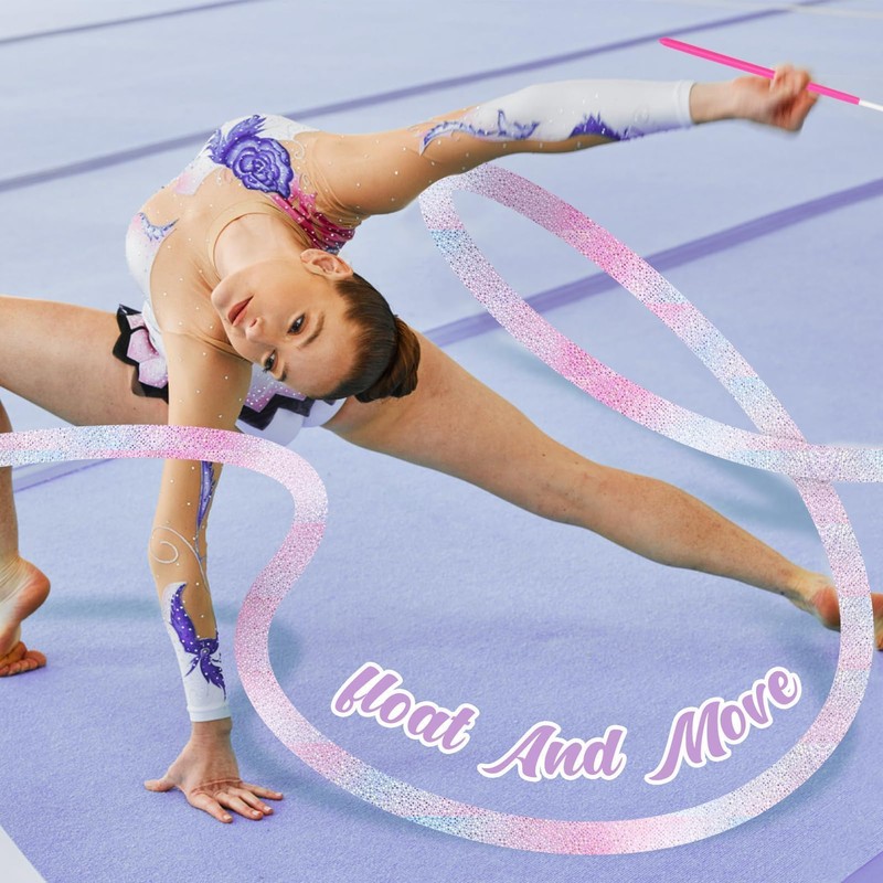 Pack of 2 Dance Bands, 4 m Gymnastics Band with