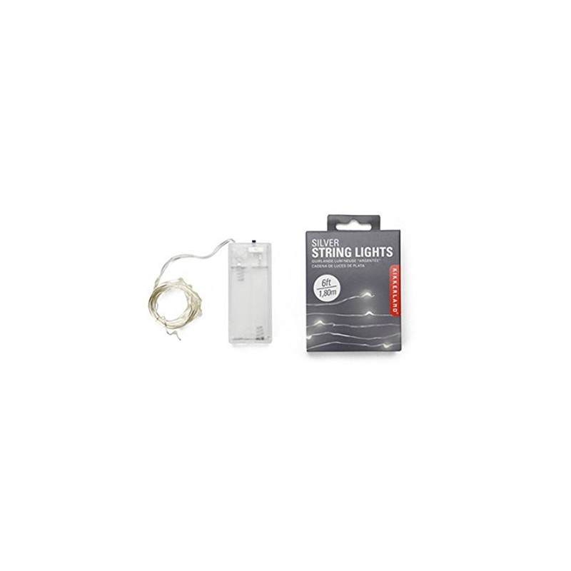 KIKKERLAND String Light ストリングライト シルバー LT02