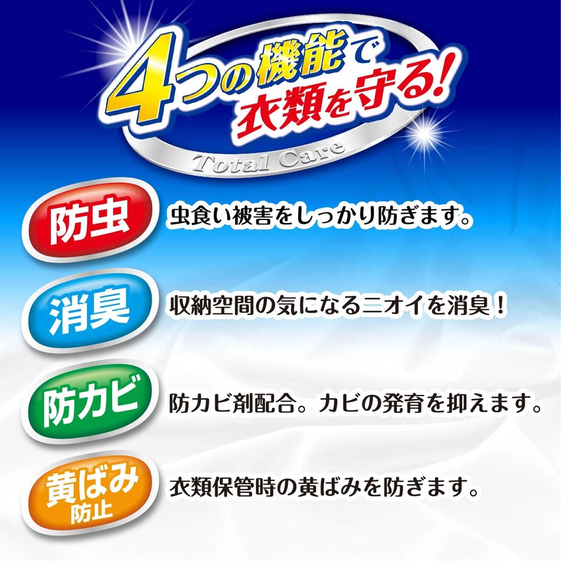 ミセスロイド Unscented Type for Drawers and Clothes Cases, Pack of