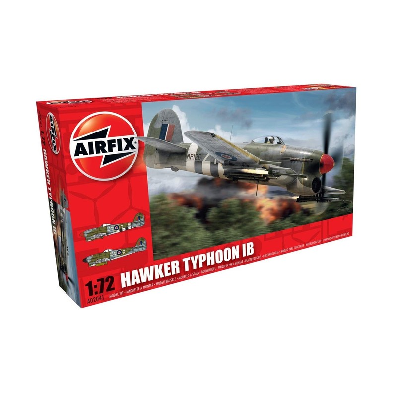 Airfix 1:72 Hawker Typhoon Aircraft Model Kit