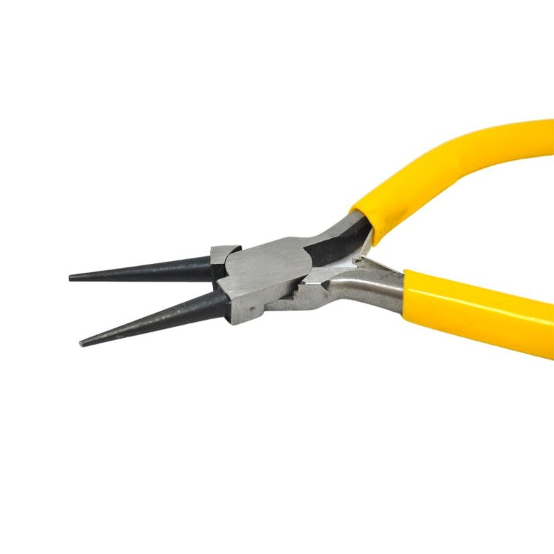 KAPTOOLS - Pinza Bisutería para Joyería De Punta Redonda 125mm,