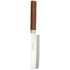 Suncraft AHL88 Fruit Knife, 422 (Thin Blade Type), Stainless Steel Knife, Wooden Handle, Made in Japan