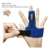 Mcvcoyh Trigger Finger Splint, Finger Knuckle Support Brace, Adjustabl