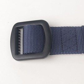 tooloflife Tactical Canvas Belt, Square Alloy Buckle, Heavy Duty Nylon Waist Belt, Adjustable Fabric Belt for Men and Women, black