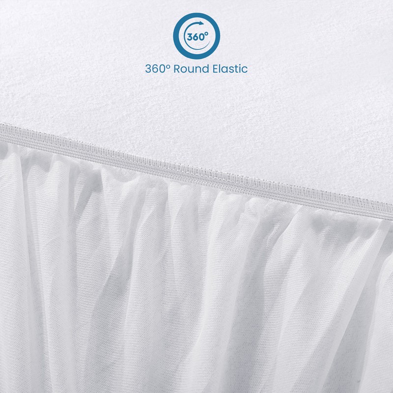 Charms Trend Waterproof Mattress Protector Double 100% Cotton Terry Towel