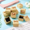 Cheriswelry 12Pcs Jewelry Ring Box for Wedding Proposal 2.03"x 2.03"