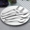 LIANYU 60-Piece Heavy Duty Silverware Set, Stainless Steel Flatware Cutlery