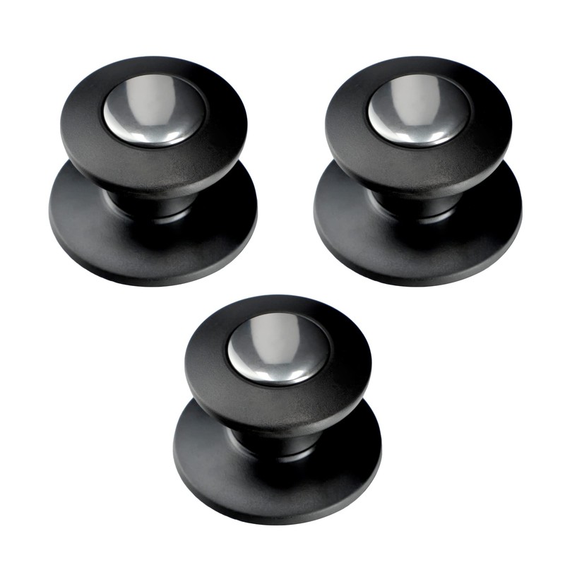 KADAX Pot Lid Handle, Plastic and Stainless Steel Fireproof Lid