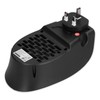 500W Black and White Mini Electric Heater Portable Wall Mounted