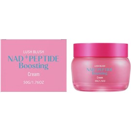 Crema facial coreana antiedad con NAD+ y péptidos 50g– Crema hidratante antiarrugas para rostro con colágeno y ácido hialurónico – Mejora la elasticidad de la piel, firmeza y barrera cutánea – Cuidado de la piel madura (1PC)
