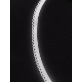 Unbranded 15 Yard White Elastic Lace Trim 1/4 inches width Sewing For Face Mask And More