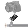 Hopbucan Tripod Butterfly Clip Clamp 1 Ball Joint Arm 1/4