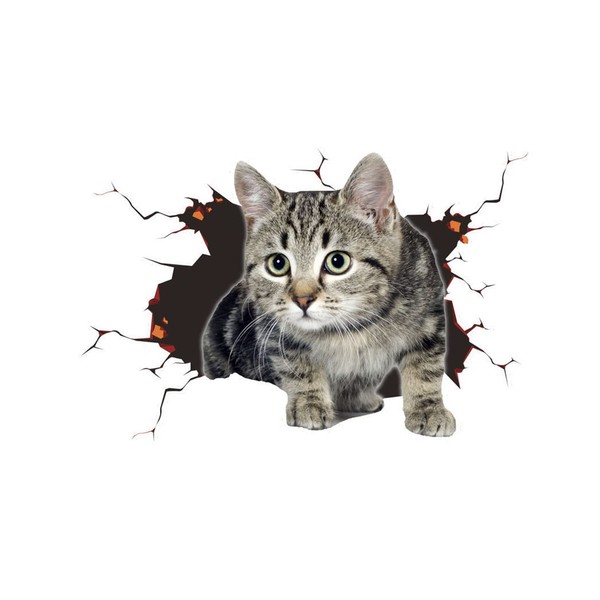 3D Cat Sticker, Car Sticker, Cute Cat Decorations, Custom Car