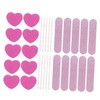 NOLITOY 10 Sets Nail Art Tool Set Durable Sponge Nail