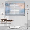 Universal Corner TV Floor Stand with Swivel Mount for 32-65