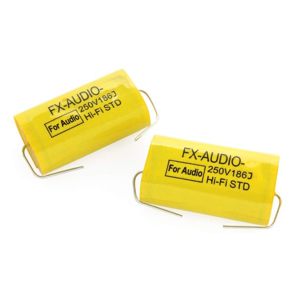 FX-AUDIO- 250V 18μF 186J Limited Production Audio Polyester Film Capacitors for Tweeters and Networks