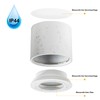 Gleonlux LED Surface-Mounted Ceiling Spotlight IP44 Flat 1 x Surface-Mounted