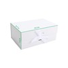MEIANJU White Gift Boxes 10.2x6.7x4.3 Inches with Ribbon Foldable Boxes