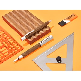 Faber Castell 147582 EF Fountain Pen, Extra Fine Point, Ondro Wood