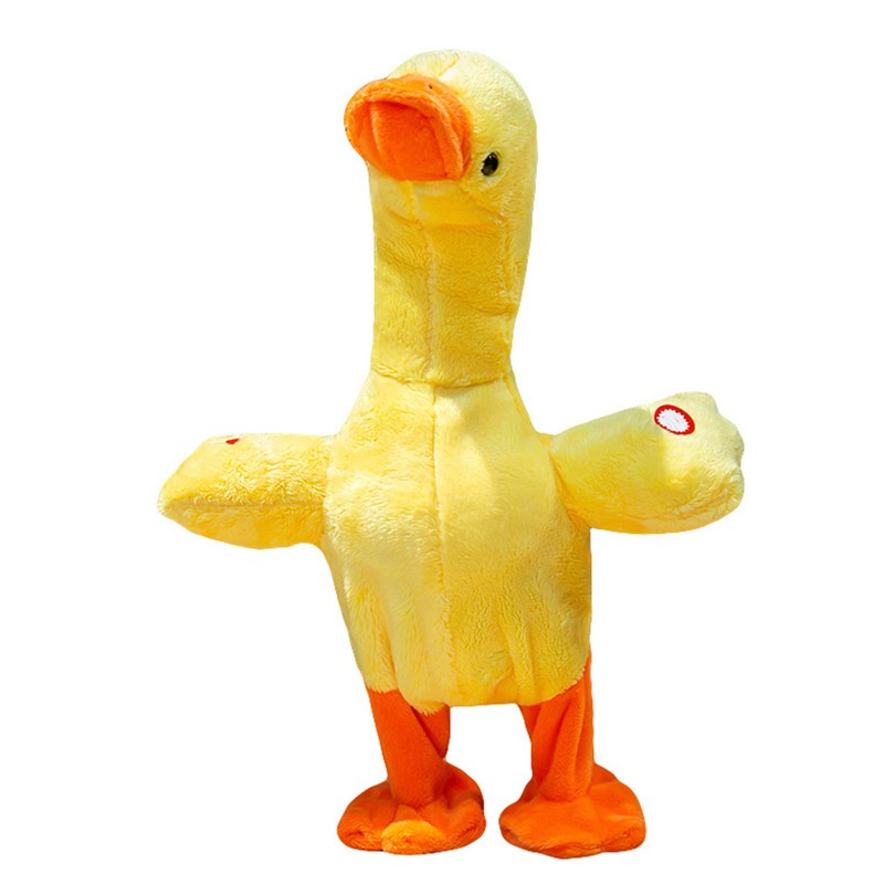 Electric Duck Plush Toy Multifunctional Sing Talk Cute Soft Comfortable