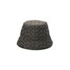 Coach Women's Signature C Jacquard Bucket HAT, Charcoal, M/L