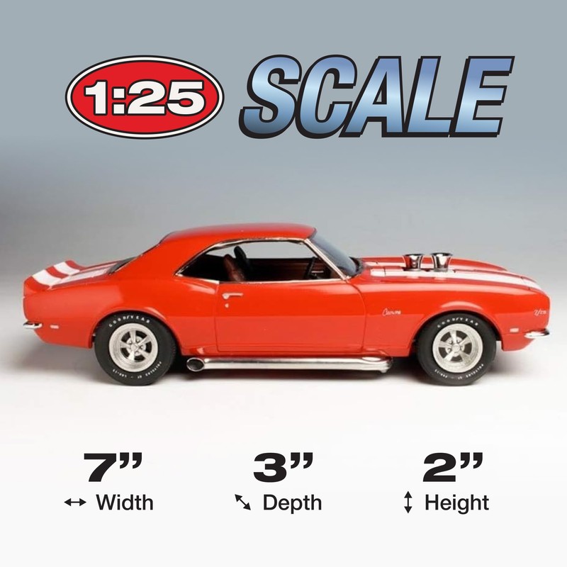 AMT 1968 Chevy Camaro Z/28 1:25 Scale Model Kit