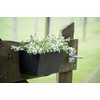 Artstone Ella wall pot, 22x15x17 cm, grey