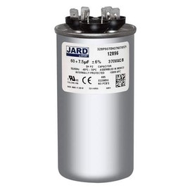 Upgraded Replacement for Nordyne Intertherm Miller Round Capacitor 60/7.5 370 Volt 621698
