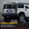 Gempro White LED Cab Roof Marker Lights Front Back Top