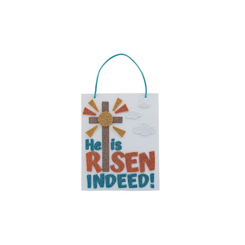 HE IS RISEN SIGN CK - Craft Kits - 12