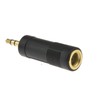kenable 6.35mm Stereo Jack Socket to 3.5mm Stereo Jack Plug