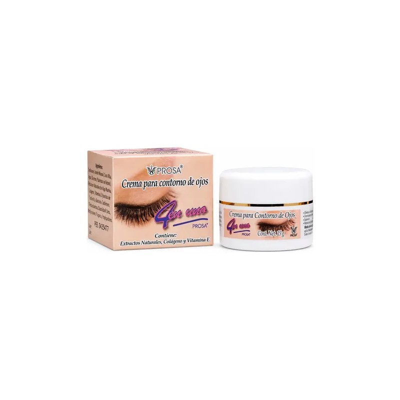 Prosa Crema Contorno Ojos Hidrata Suaviza Uso Día Noche