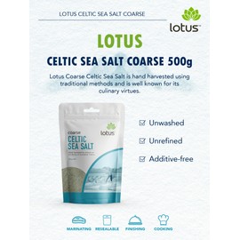 Lotus Coarse Celtic Sea Salt 500 g