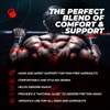 JerkFit WODies 2 in 1 Handgelenkbandage und Handflächenschutz (Rot, M)