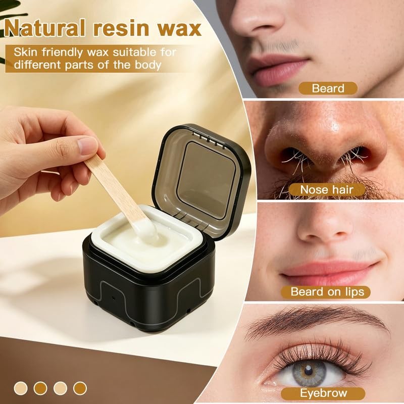 Nose Wax Kit for Men and Women with Mini Wax