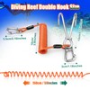 Pluzluce Scuba Diving Reef Double Hook, Drift Safety Telescopic Spring