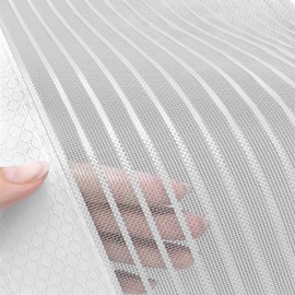 Heavy Duty Door Screen Magnetic Closure, LOVIGA Thickened Fiberglass Screen Door Mesh, Self Sealing, Tear Resistant, Easy Assemble, Fine Mesh Keep Bugs Out Fit Door Size 32 Inch X 80 Inch White